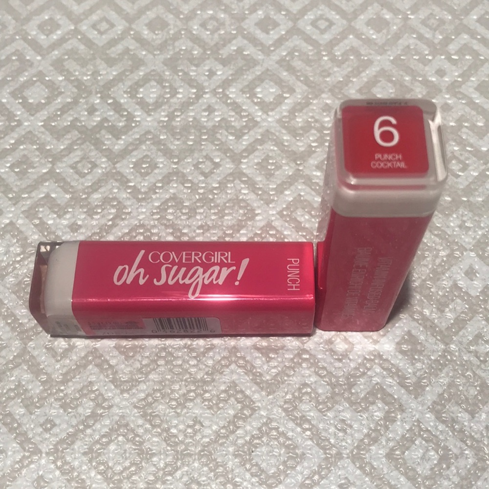 Covergirl Oh Sugar Tinted Lip Balm Punch Cocktail (2) New - Sealed